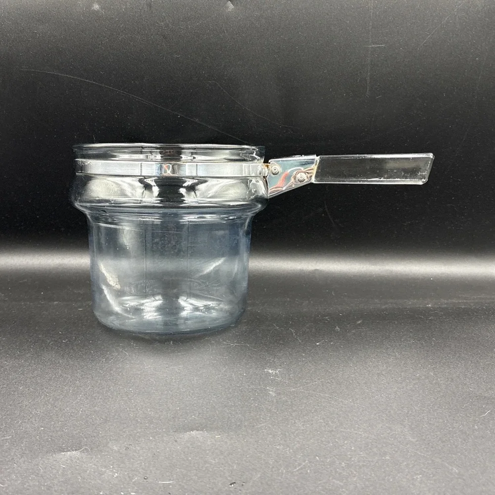 Vintage PYREX FLAMEWARE 1.5 Qt Upper #6283 U Double Boiler Upper Pot Insert